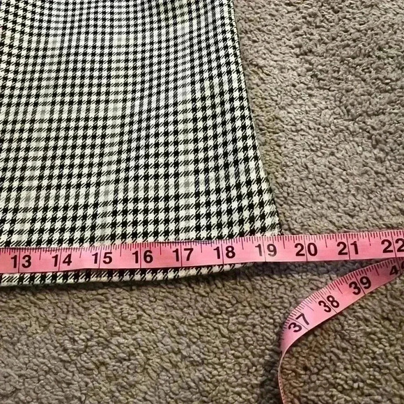 Calvin Klein vintage plaid wool silk skirt women’s size 8 - Picture 4 of 9